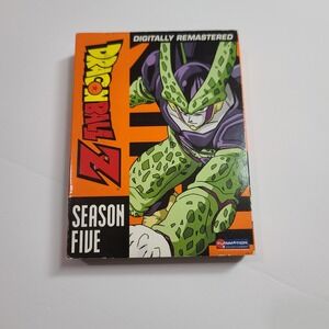 Dragon Ball Z‎ Season 5 DVD Digitally Remastered No Insert